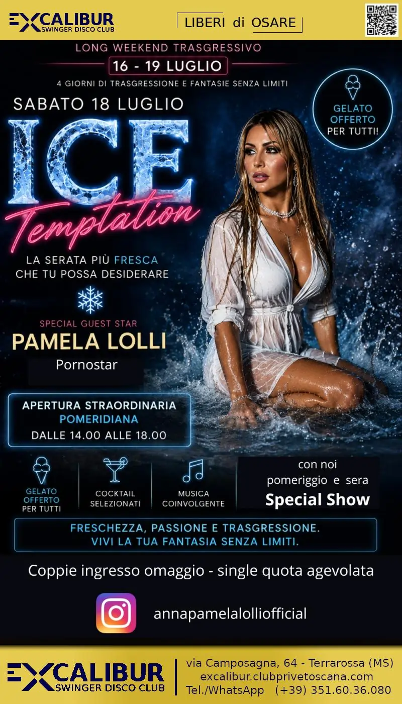 Swinger club prive evento ❄️ ICE TEMPTATION ❄️